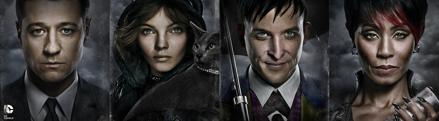 Seriado Gotham: Gordon,Menina-Gato, Fish Mooney, Pinguim